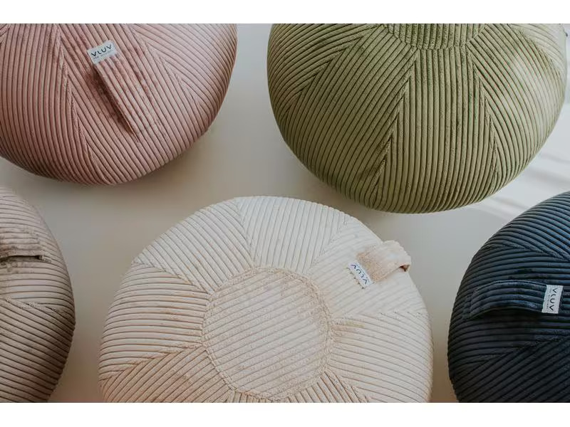 VLUV Sitzball Vlip Ø 60-65 cm, Beige