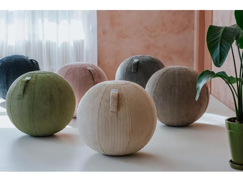 VLUV Sitzball Vlip Ø 60-65 cm, Nougat