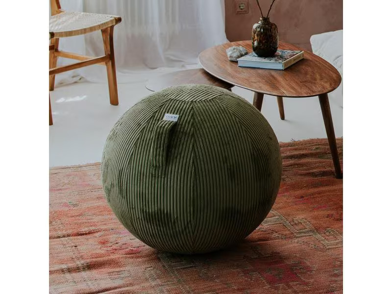 VLUV Sitzball Vlip Ø 60-65 cm, Olivgrün