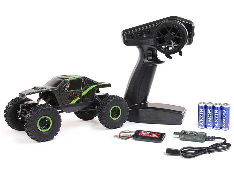 Axial Rock Crawler AX24 XC-1 4WS, Grün, RTR, 1:24