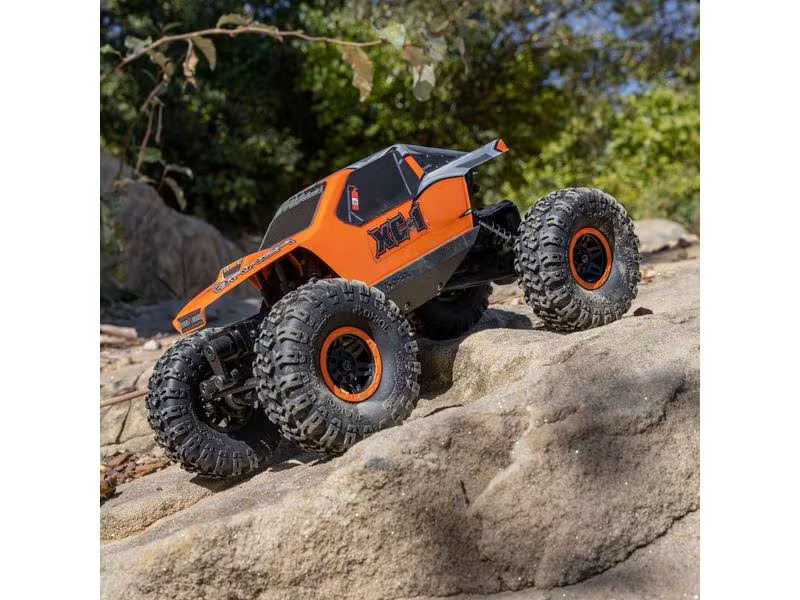 Axial Rock Crawler AX24 XC-1 4WS, Orange, RTR, 1:24