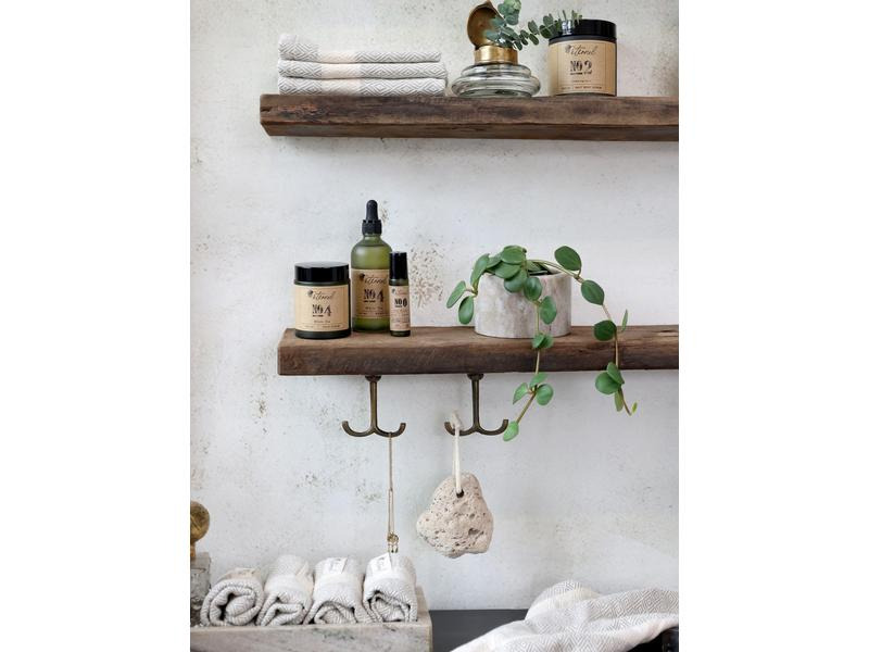 Chic Antique Wandhaken Eisen, messingfarben