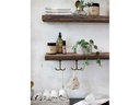 Chic Antique Wandhaken Eisen, messingfarben