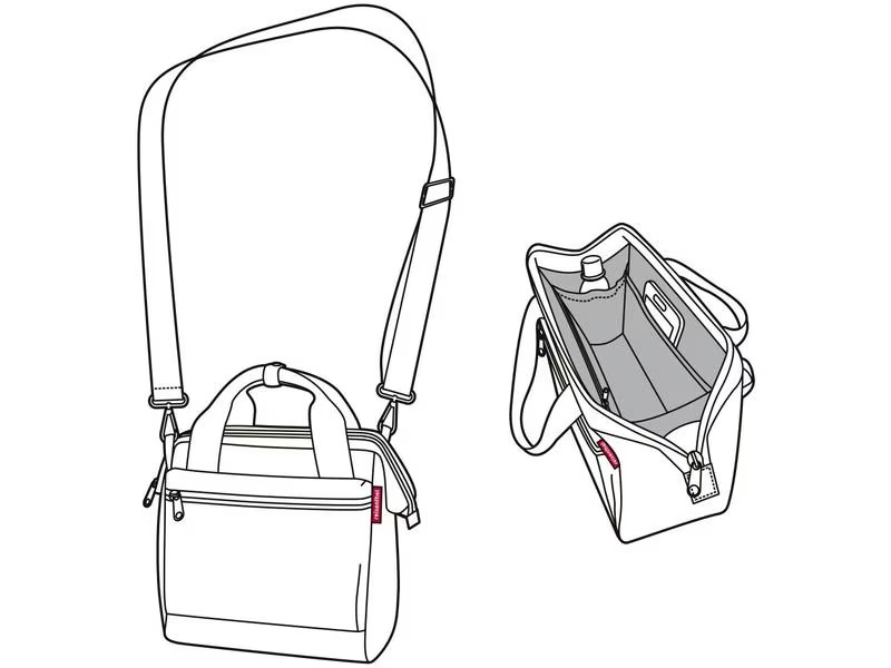 Reisenthel Schultertasche Allrounder cross Dots
