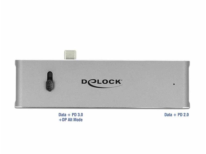 Delock Dockingstation 87752 Dual USB-C – HDMI/USB-C/USB-A/SD/PD 3.0