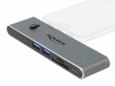 Delock Dockingstation 87752 Dual USB-C – HDMI/USB-C/USB-A/SD/PD 3.0
