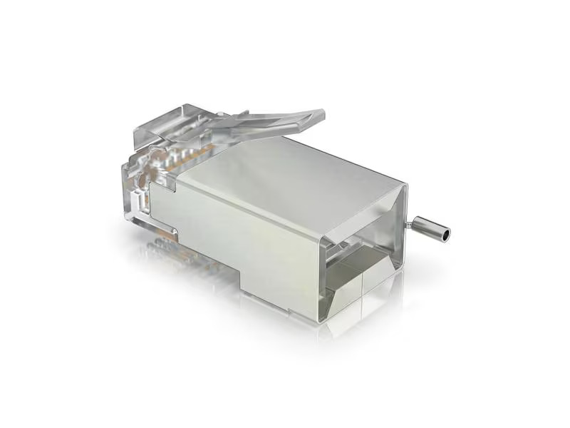 Ubiquiti Stecker UISP-CONNECTOR-SHD 100 Stück, Silber