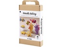 Creativ Company Bastelset Nadelfilzen Wolle, Filz, Schablonen