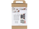 Creativ Company Bastelset Textildekoration Tasche, Portemonnaie