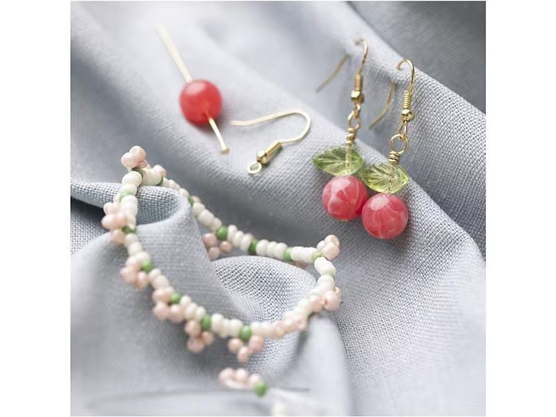 Creativ Company Schmuck Bastelset Leuchtende Farben