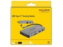 Delock Dockingstation USB 3.1 Typ-C - HDMI/VGA/USB/LAN/PD