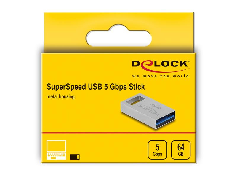 Delock USB-Stick 3.2 Gen 1 64 GB