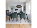 House Nordic Stuhl Harbo 65 x 57 x 87, Grün/Schwarz, 2 Stück