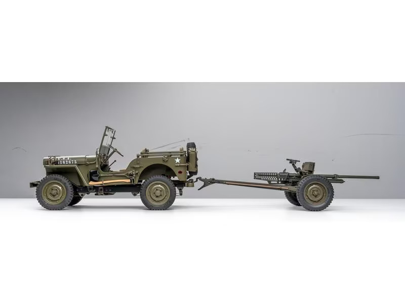 RocHobby Anhänger Panzerabwehrgeschütz M3 1:12