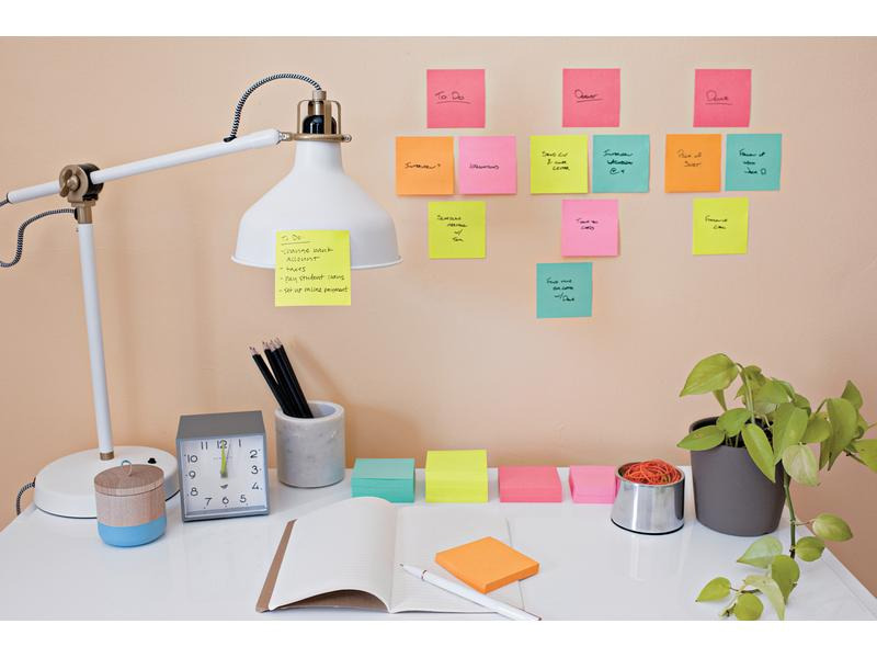 Post-it Notizzettel Super Sticky Z-Notes 76 x 76 mm, Cosmic