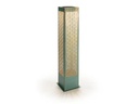 STT Windlicht Solar Antic Pillar Sofia, 78 cm, Aqua