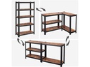Songmics Regal Industrial 150 x 75 cm, MDF
