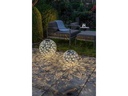STT Windlicht Solar Antic Ball Dandelion 40, Blau