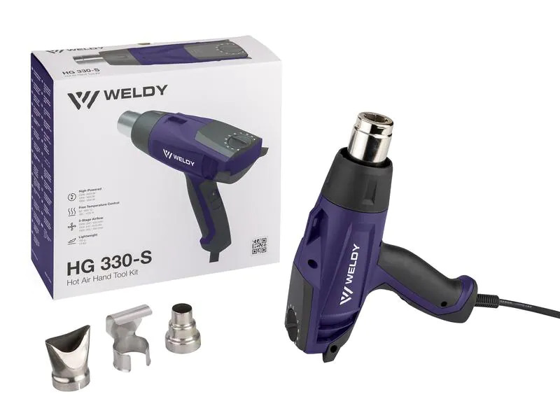 Weldy Heissluftgebläse HG 330-S Universal Set