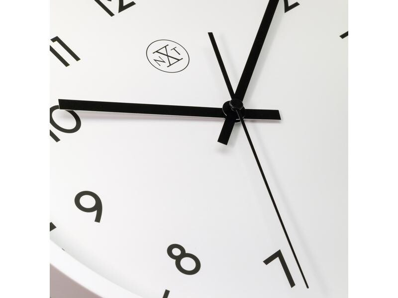 NeXtime Wanduhr Easy Big Weiss