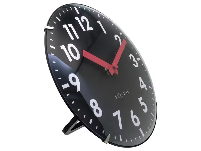 NeXtime Wanduhr Duomo Mini Schwarz