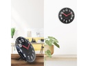 NeXtime Wanduhr Duomo Mini Schwarz