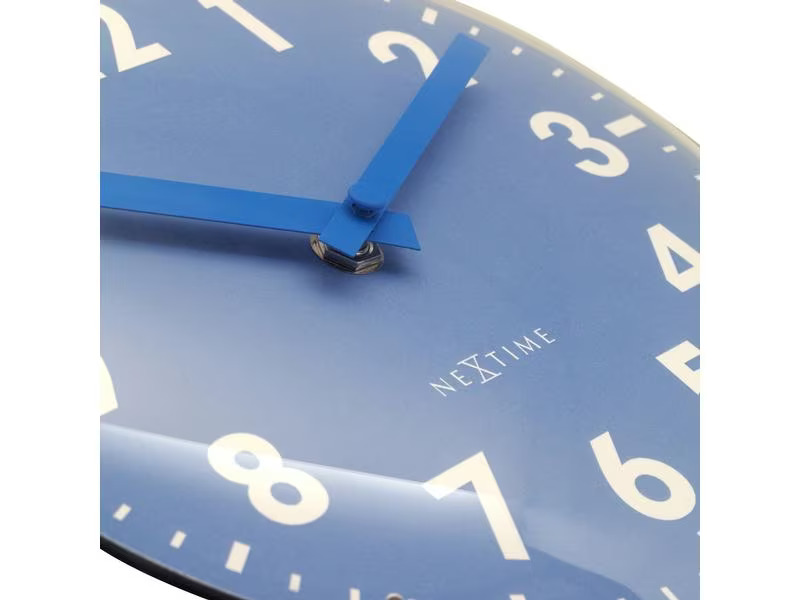 NeXtime Wanduhr Duomo Mini Blau