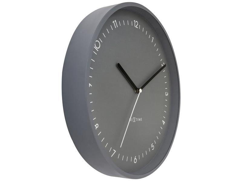 NeXtime Wanduhr Berlin Grau