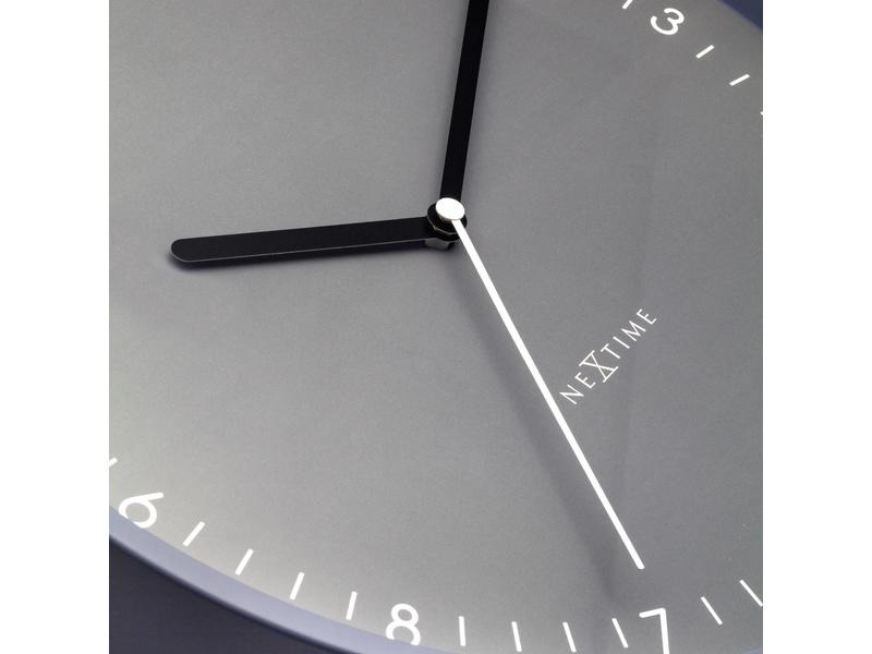 NeXtime Wanduhr Berlin Grau