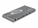 Delock Dockingstation USB-C – USB/SD/LAN/HDMI/DP PD 85W