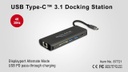 Delock Dockingstation USB3.1 Typ-C - HDMI/LAN/SD/USB-A/USB-C PD