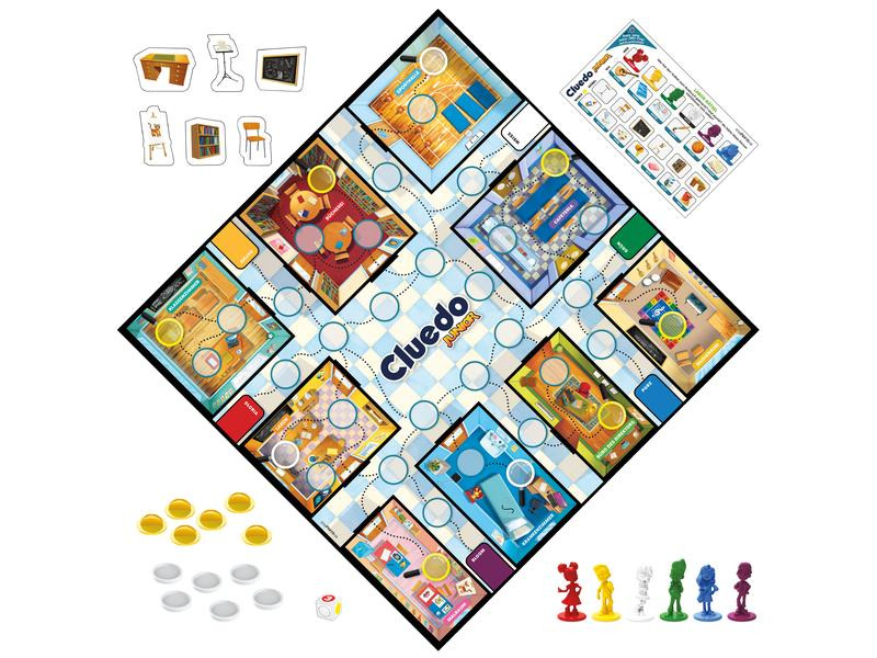 Hasbro Gaming Familienspiel Cluedo Junior