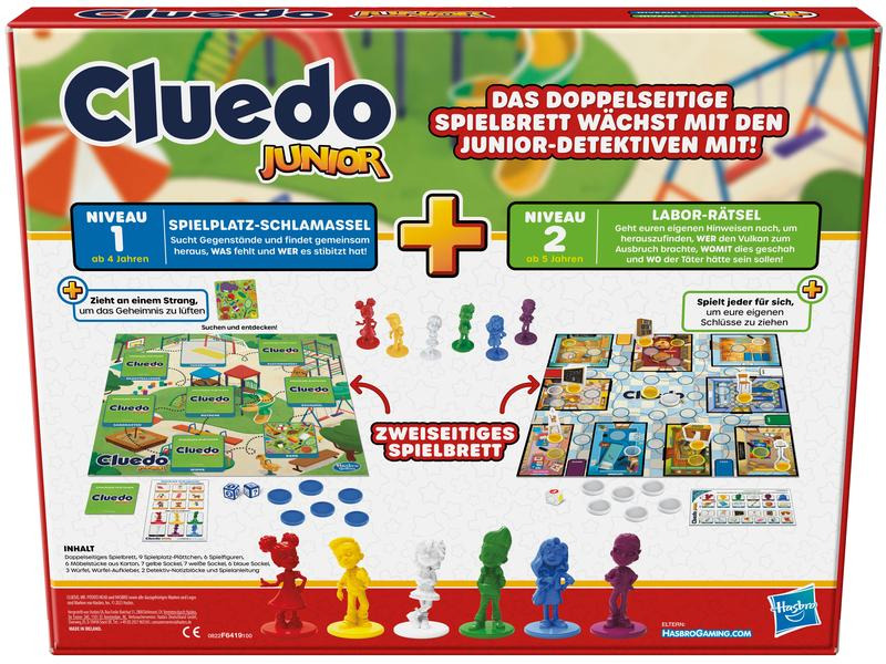 Hasbro Gaming Familienspiel Cluedo Junior
