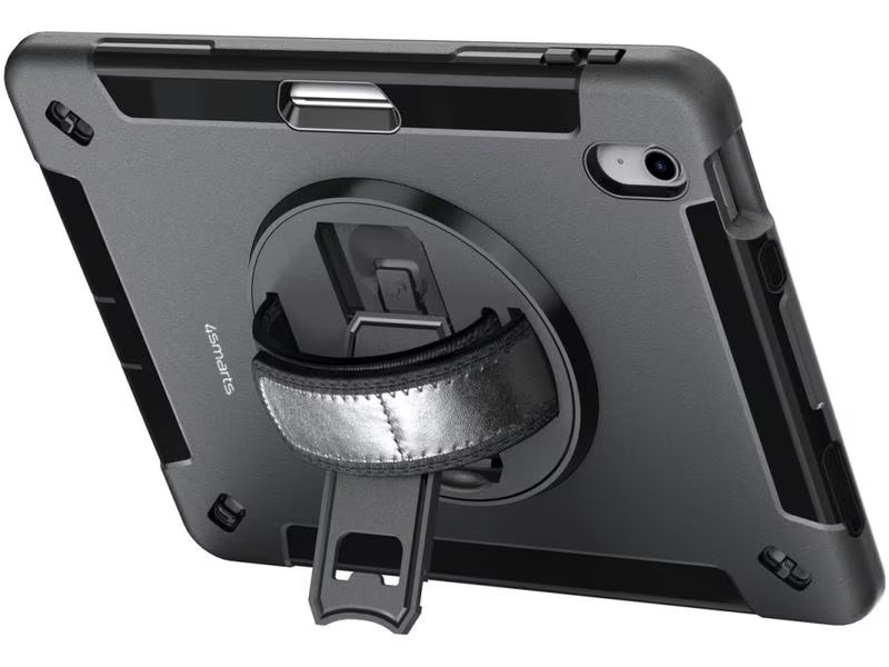 4smarts Tablet Back Cover Rugged Grip iPad 10.9 Schwarz