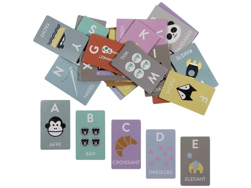 Kindsgut Sortierspiel Lernspiel Buchstaben A – Z