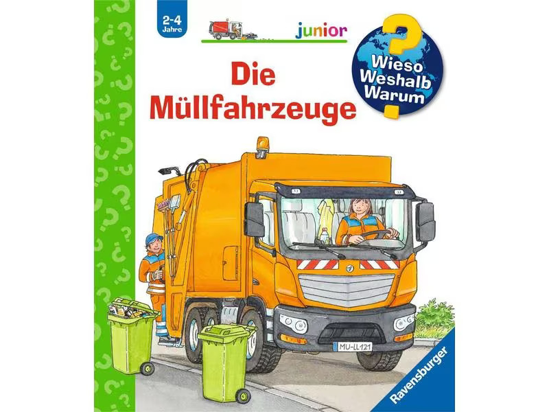 Ravensburger Kinder-Sachbuch WWW Die Müllfahrzeuge