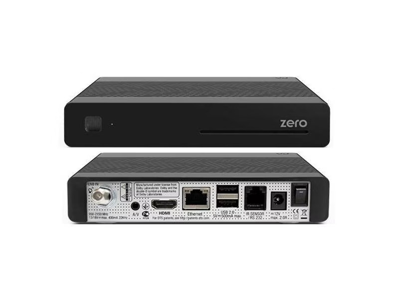 VU+ SAT-Receiver Zero Schwarz