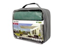 Windhager Sonnensegel Capri, 3 x 4 m, Rechteck, Petrol