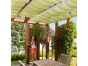 Windhager Sonnensegel-Pergola-Komplett-Set, 270 x 140 cm, Grün