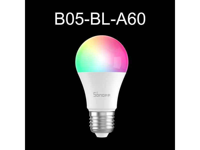 SONOFF Leuchtmittel B05-BL-A60, WiFi-LED, RGBCW, E27