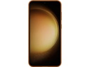 Samsung Back Cover Leather Galaxy S23+ Braun