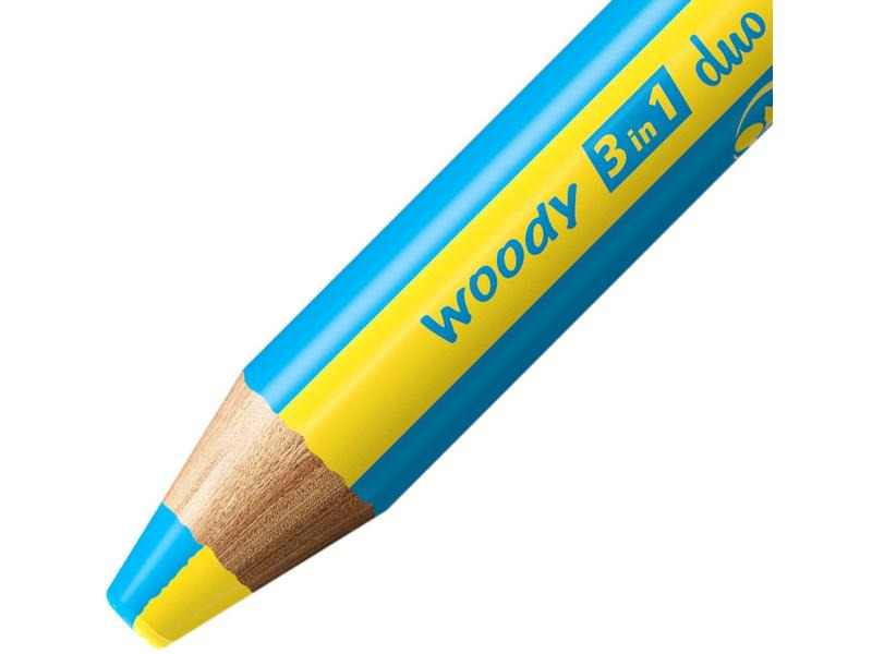 STABILO Malstiftebox  Woody 3 in 1 duo, 10-teilig