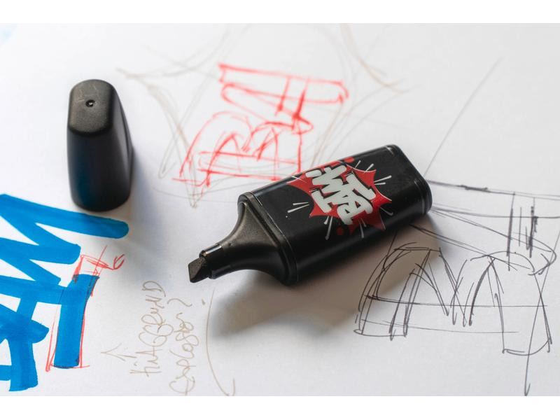 STABILO Leuchtmarker Boss Mini Snooze Schwarz