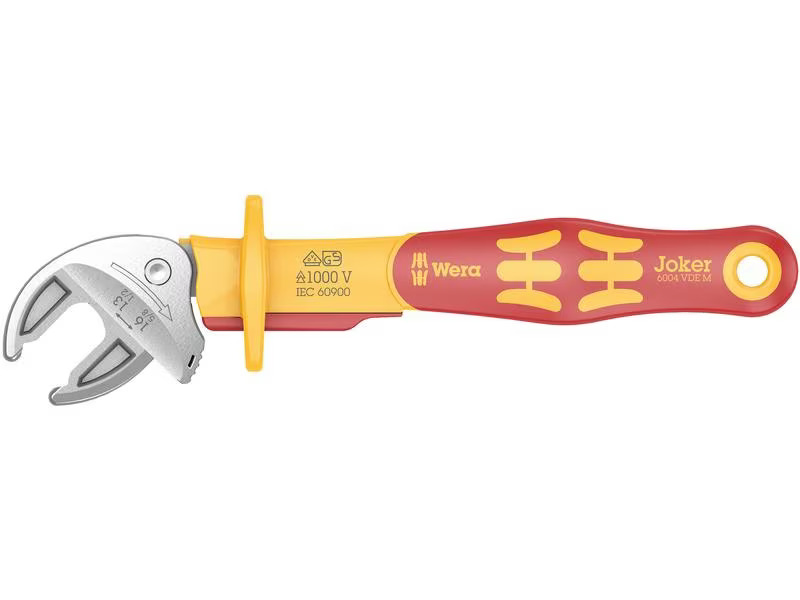 Wera Maulschlüssel 6004 Joker VDE 4 Set, Selbstjustierend, 4-tlg