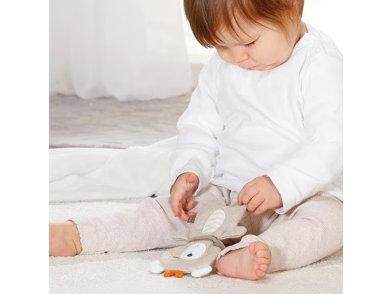 fehn Greifling Knister-Teddy Natur