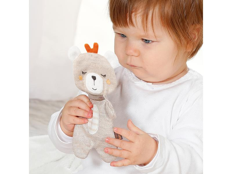 fehn Greifling Knister-Teddy Natur