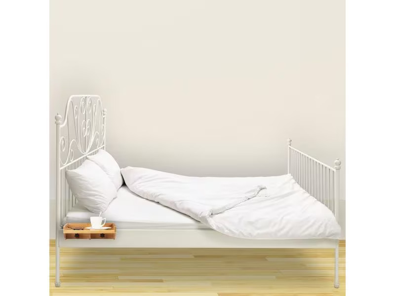 relaxdays Bettablage zum Anklemmen Nature