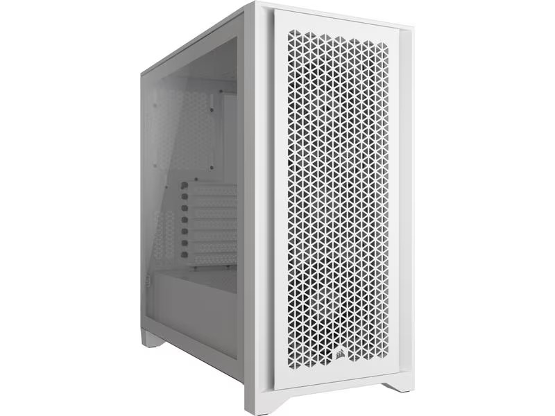 Corsair PC-Gehäuse iCUE 4000D RGB Airflow Weiss