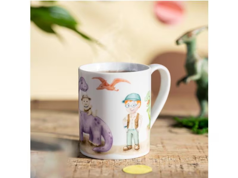 Leonardo Kindergeschirrset Avventura 3-teilig, Dinosaurier
