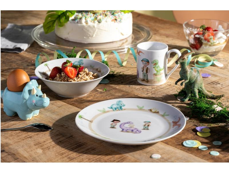 Leonardo Kindergeschirrset Avventura 3-teilig, Dinosaurier